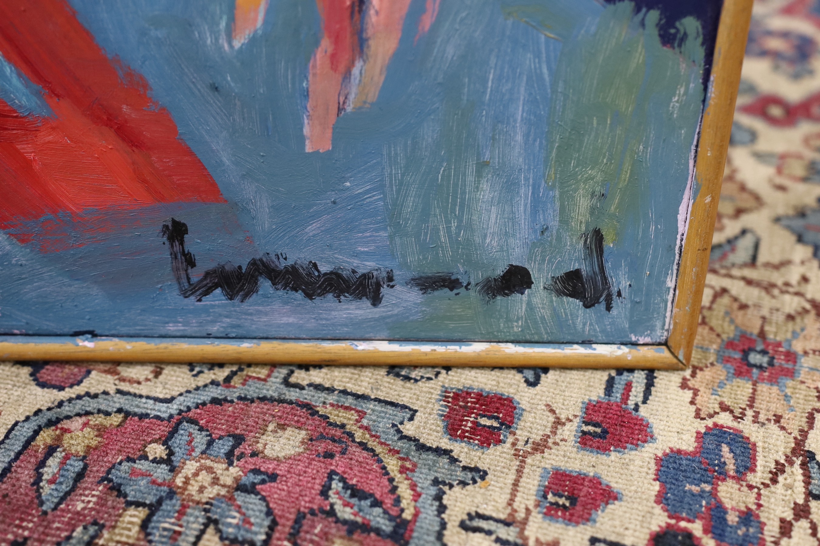 Derek Inwood (1925-2012), oil on canvas, 'Venus', signed, 90 x 120cm